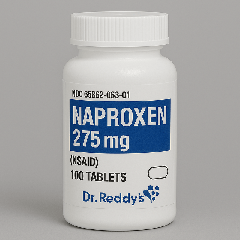 Naproxen Sodium 275mg Tablets
