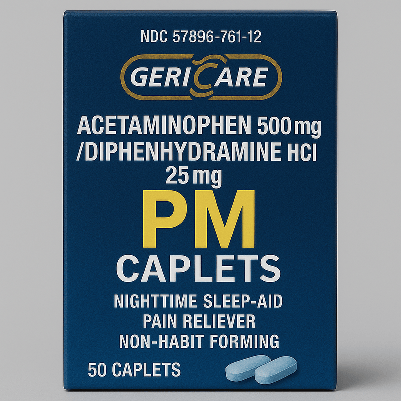 Acetaminophen PM Caplets