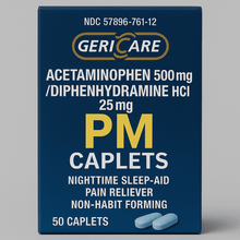 Acetaminophen PM Caplets