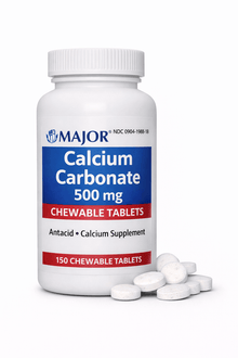 Calcium Carbonate 500mg Chewable Tablets