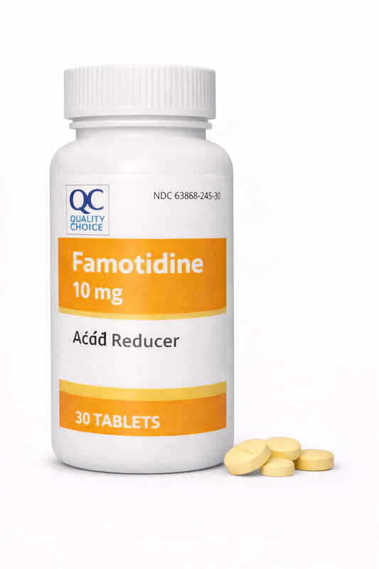 Famotidine 10mg Tablets