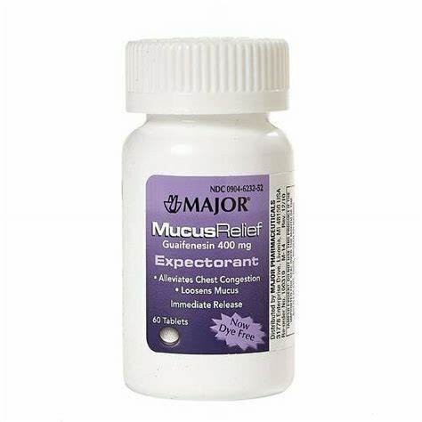 Mucus Relief Expectorant Tablets