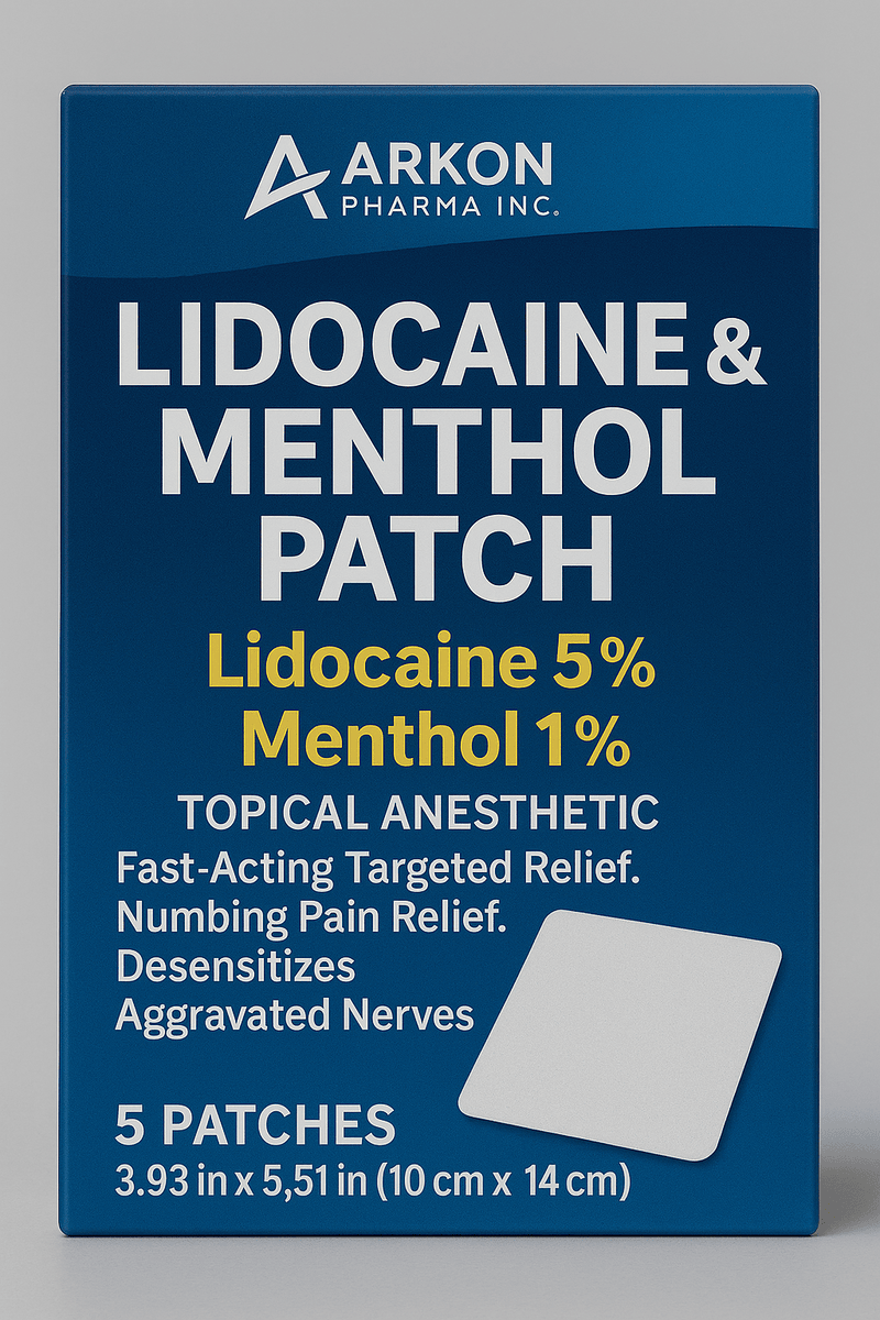 Pain Relieving Patch (5ct)