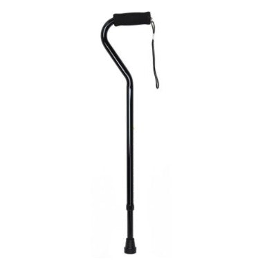 Offset-Handle Aluminum Cane