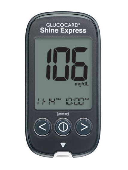 GlucoCard Shine Express Meter
